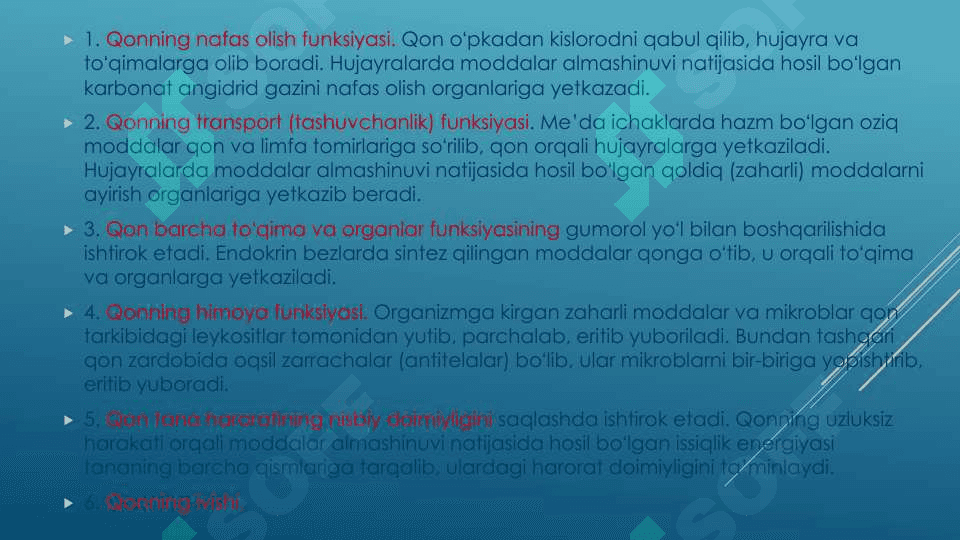 QON TIZIMINING YOSHGA OID FIZIOLOGIYASI VA GIGIYENASI 6