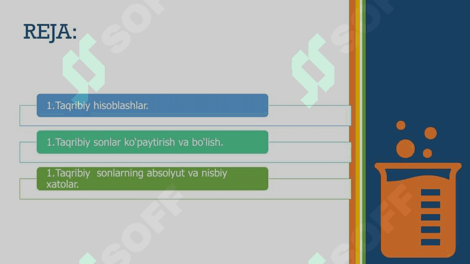 Sonlarni yaxlitlash qoidalari va taqribiy sonlar ustida amallar. Absalyut va nisbiy xato 2