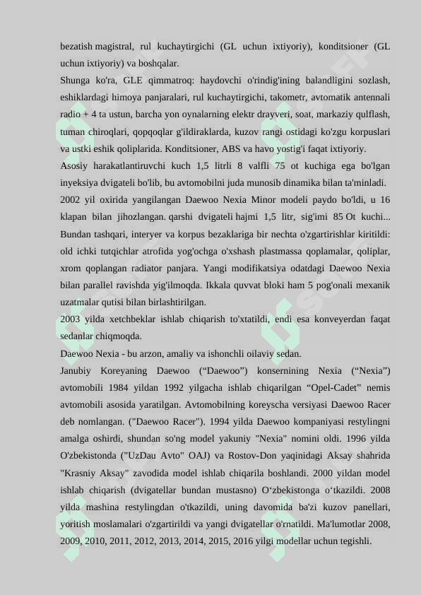 Nexia 1 Sons haqida umumiy ma'lumot. 3