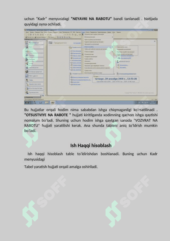 1C dasturida xodimlarni qabul qilish va ularga oylik hisoblash amaliyoti pptx 5