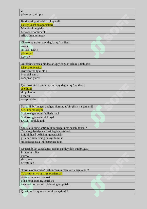 Farmakologiya test baza 2