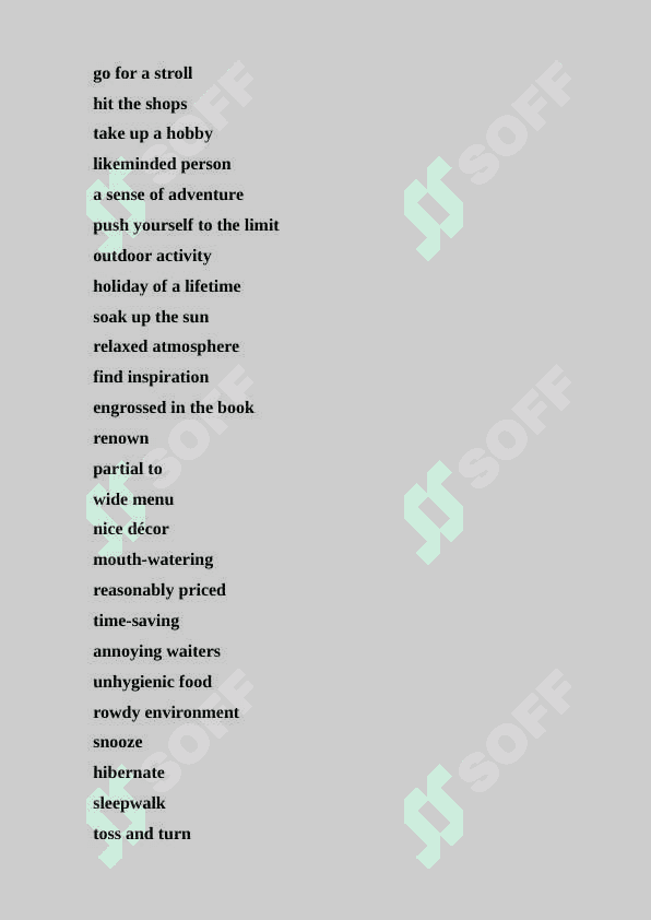 Idioms for speaking 2