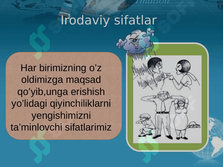 Shaxsni o‘rganishdagi ma’lumot turlari 7