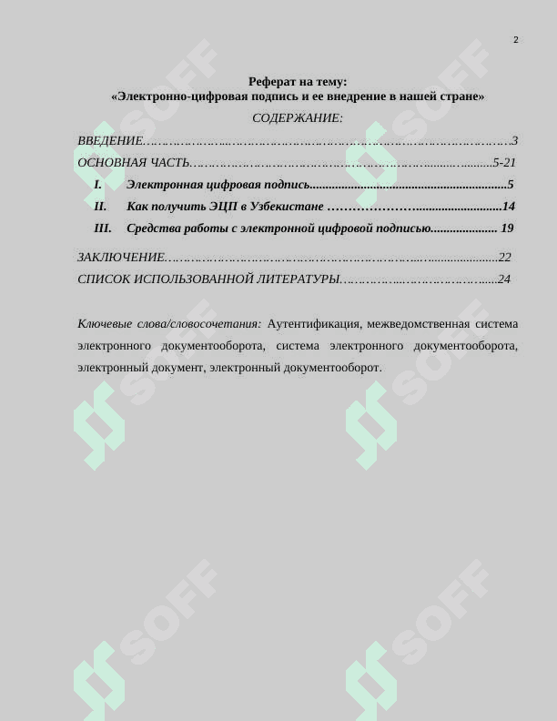 Электронно-цифровая подпись и ее внедрение в нашей стране.docx 2