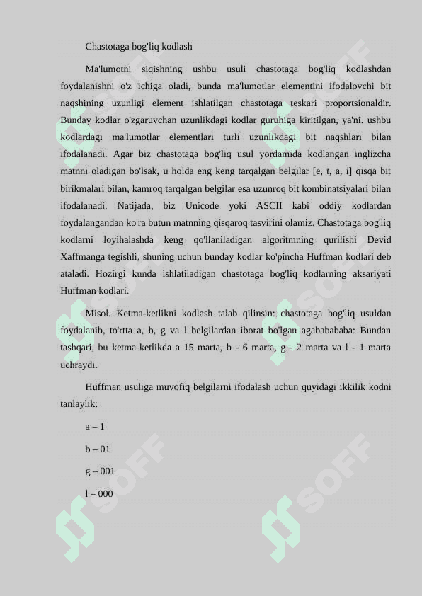 Siqish algoritmi asosida ma’lumotlarni siqish usullarining samaradorligini hisoblash.docx 4