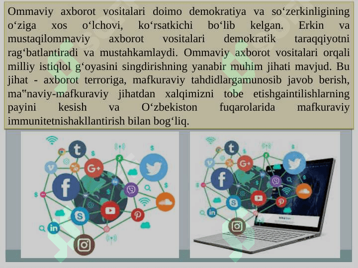 Axborotning inson ongiga ta‘sir muommolari 6
