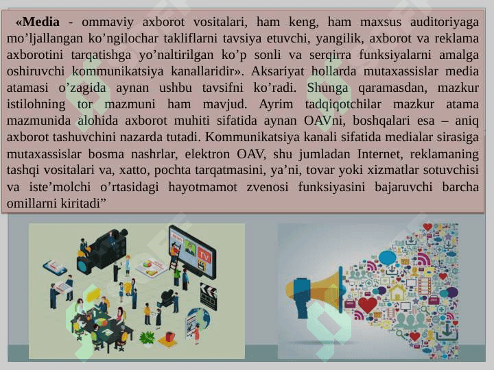 Media savodxonlik va axborot madaniyati tushunchasi 3