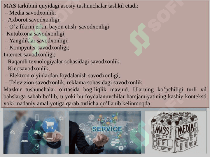 Media savodxonlik va axborot madaniyati tushunchasi 6
