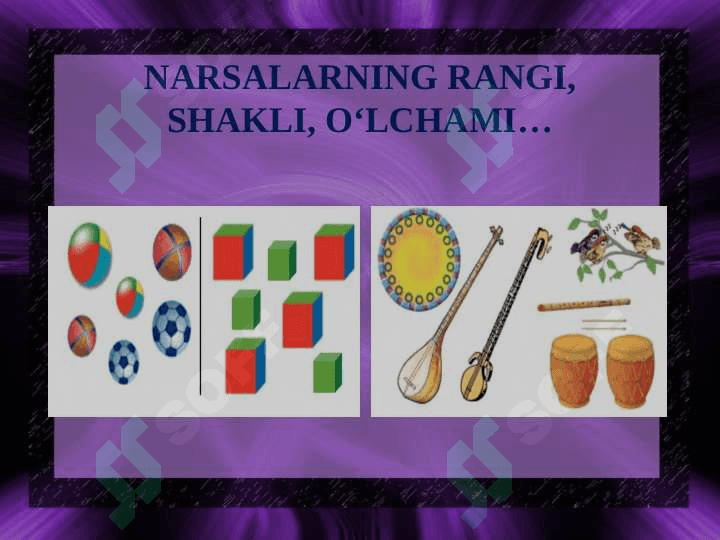 Turli meto'dik qo'llanmalar ko'rgazmalar va ulardan foydalanish. O'qitish vositalaridan ijodiy foyalanish va yasaladigan ko'rgazmali ko'satmalar. 6