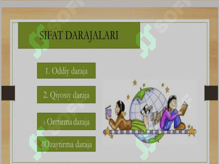 Sifat so‘z turkumi 8