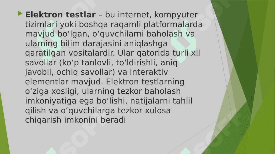 INFORMATIKA FANLARINI O’QITISHDA ELEKTRON TESTLAR YARATISH TEXNOLOGIYASINING SAMARALI USULLARI 3
