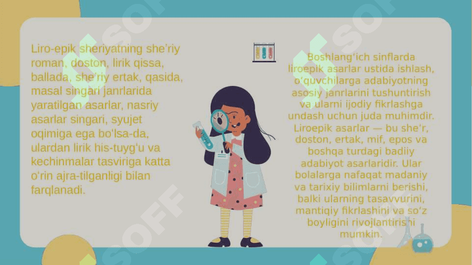 BOSHLANG‘ICH SINFDA LIROEPIK ASARLAR USTIDA ISHLASH 2