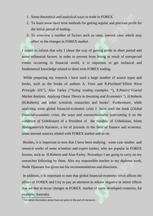 Global financial crisis’s effects on Foreign Exchange market and changes of interest rates 4