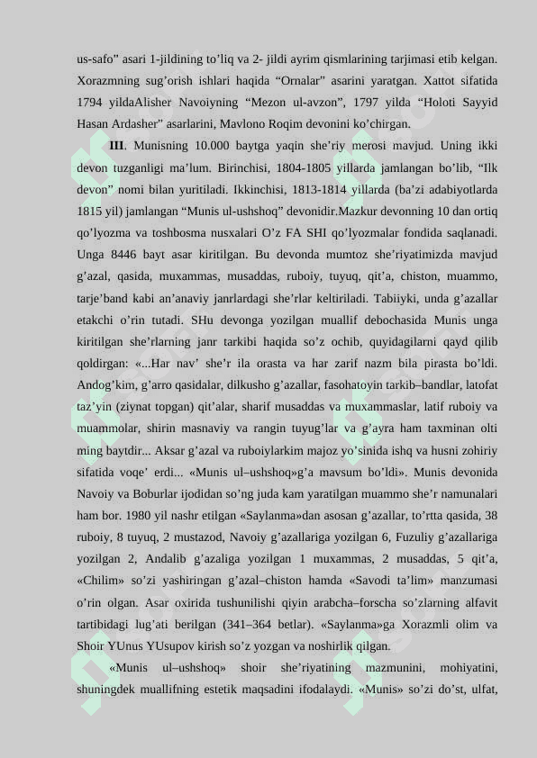 SHERMUHAMMAD MUNIS HAYOTI VA IJODI 3