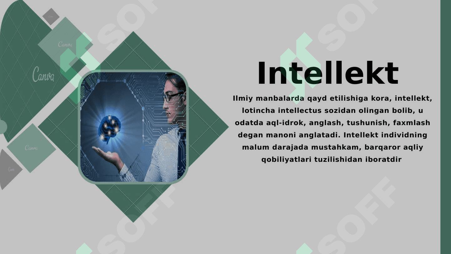 Mavzu: Intellekt sohasida psixologik differensiatsiya-irsiyat jins, madaniyat, muhit 2
