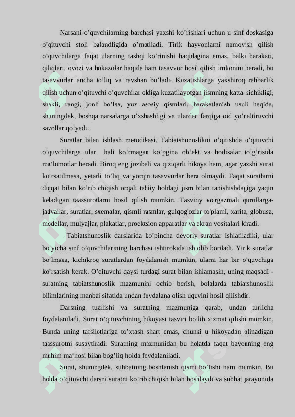 TABIATSHUNOSLIK FANIDAN MAVZULAR BO'YICHA TABIIY MATERIALLARDAN KO'RGAZMALI QUROLLAR TAYYORLASH 3