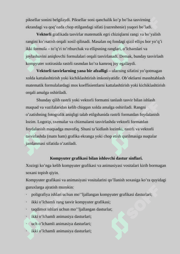 KOMPYUTER GRAFIKASI HAQIDA TUSHUNCHA 3