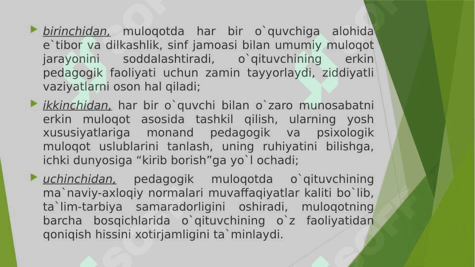 O`qituvchi faoliyatida muloqot madaniyati psixologiyasi 4