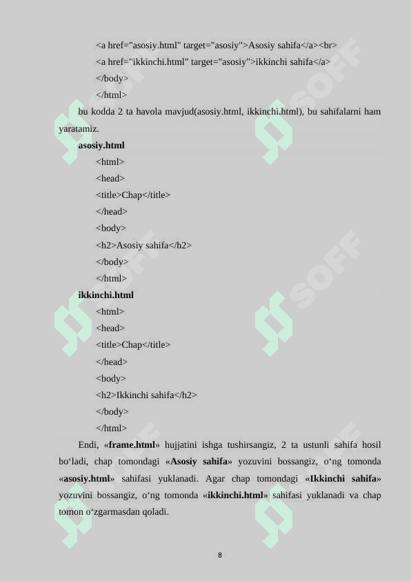 HTML DA FREYMLAR 7