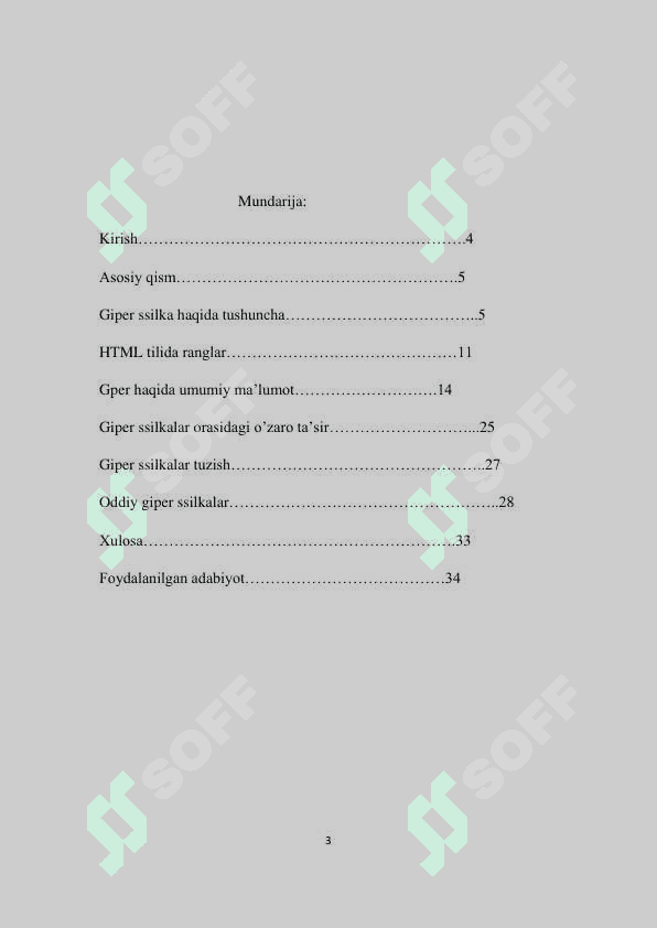 HTML da giper ssilkalar. 3