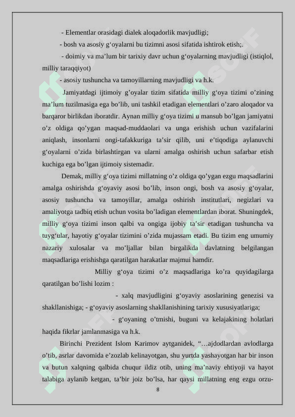 MA’NAVIYATNING SHAKLLANISHIDA TARBIYA OMILINING AHAMIYATI 8