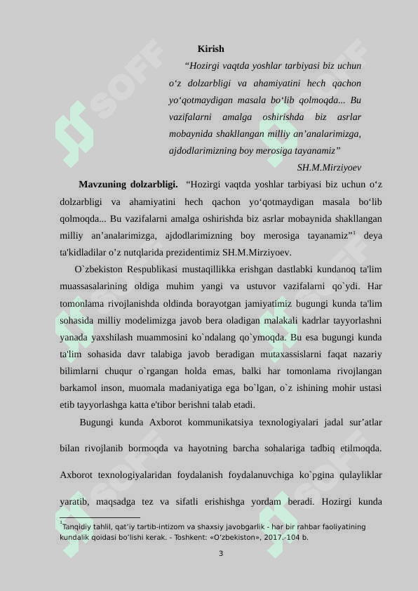 MySQL ma’lumotlar bazasi 3