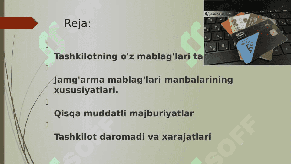 Korxonalarda o‘z mablag‘larini shakllantirishning ichki manbalaridan foydalanish samaradorligini oshirish yo‘llari 3