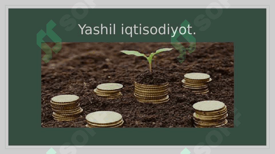 Yashil Iqtisodiyot 4