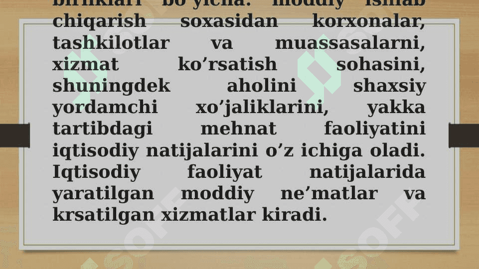 Mavzu: Yalpi ichki mahsulot statistikasi 4