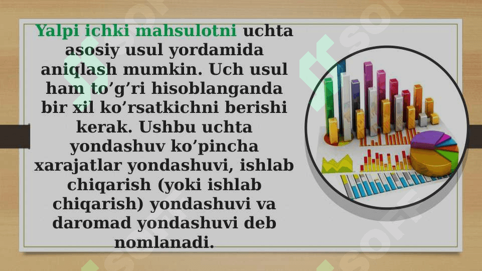 Mavzu: Yalpi ichki mahsulot statistikasi 7