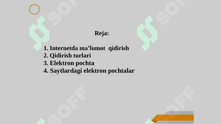 Qidiruv tizimlari va elektron pochta 2