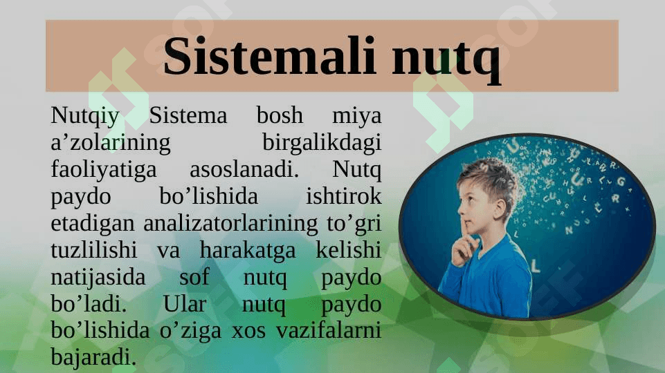 SISTEMALI NUTQ BUZILISHLARI 3