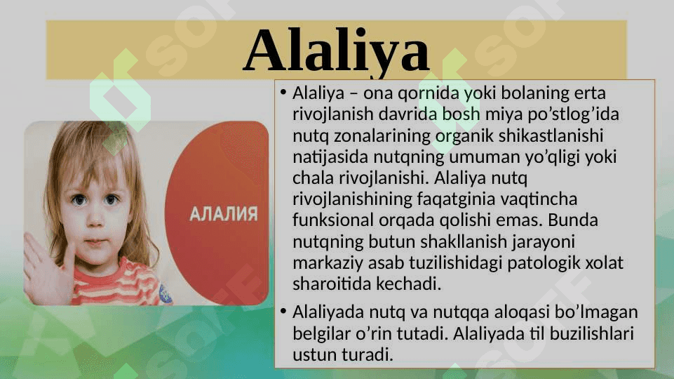 SISTEMALI NUTQ BUZILISHLARI 4