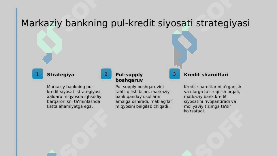 Markaziy bankning pul-kredit siyosati 3