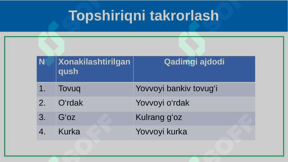 Itning tashqi tuzilishi, skeleti va muskullari 5