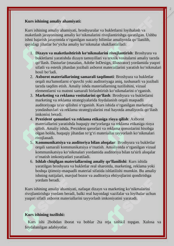 Broshyuralar va bukletlarni professional darajada loyihalash va maketlash jarayoni 6