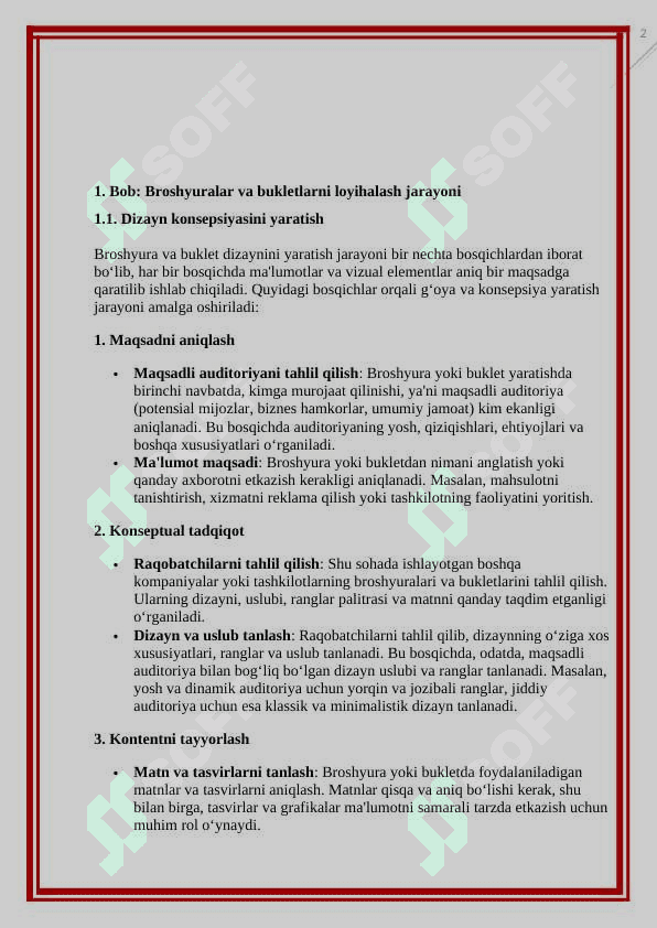 Broshyuralar va bukletlarni professional darajada loyihalash va maketlash jarayoni 7