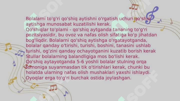 Maktabgacha ta'limda bolalarni qo'shiq kuylashga o'rgatish 4