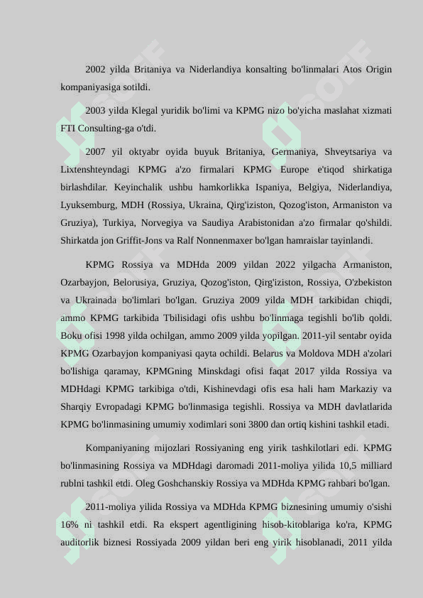 “KPMG” auditorlik kompaniyasi 4
