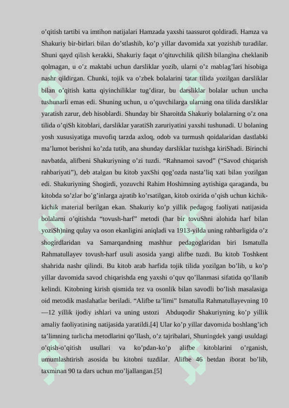 Abduqodir Shakuriyning ta’lim tarbiyani rivojlantirishda tutgan o’rni 7