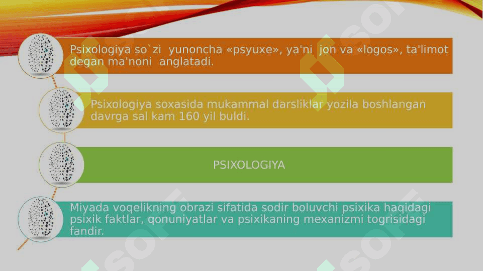 Psixologiyaga kirish 2