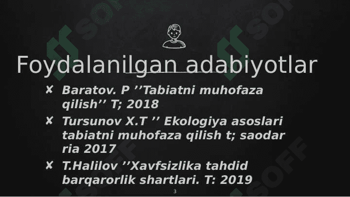 Aholi sonining o’sishi va atrof-muhit muammolari. 3