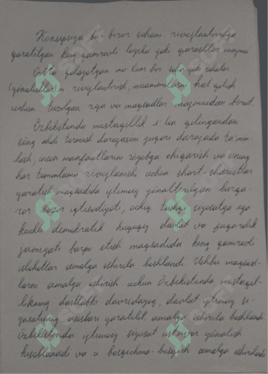 Kuchli ijtimoiy siyosat konsepsiyasining shakllanishi 2