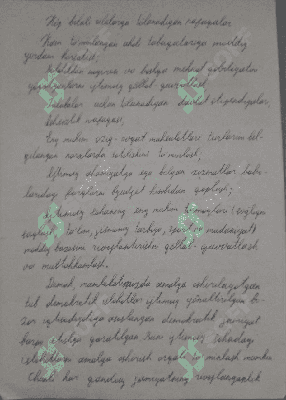 Kuchli ijtimoiy siyosat konsepsiyasining shakllanishi 5
