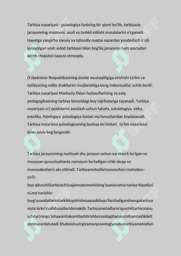 MAKTABGACHA YOSHDAGI BOLALARNI TARBIYALASHNING MAZMUN VA METODLARI 5