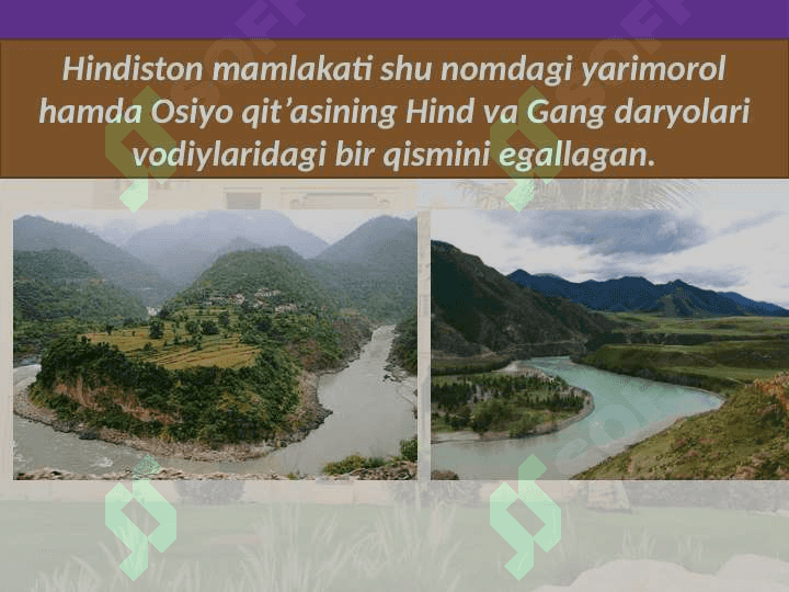 Hindiston sivilizatsiyasi 2