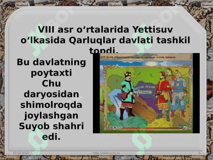 Qarluqlar, O‘g‘uzlar, Tohiriylar 4