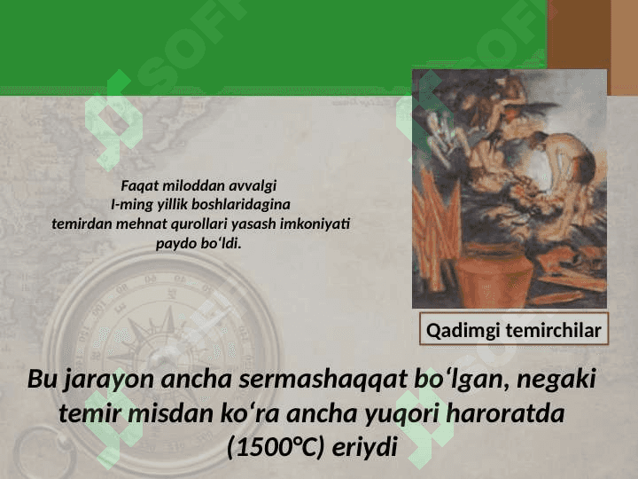Temir asriga o‘tish davridaO‘rta Osiyoning rivojlanishi 3