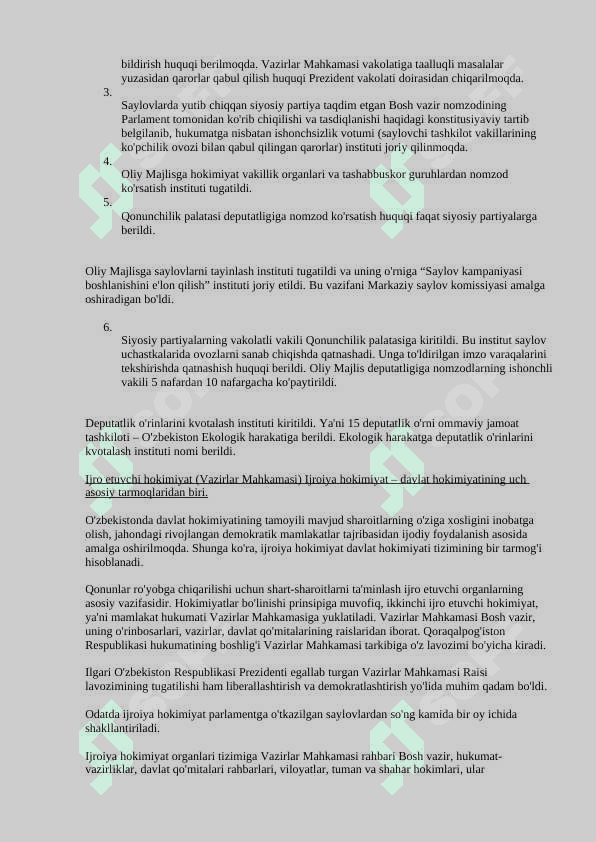 DAVLAT VA JAMIYAT QURILISHI TIZIMINI TAKOMILLASHTIRISH. 8