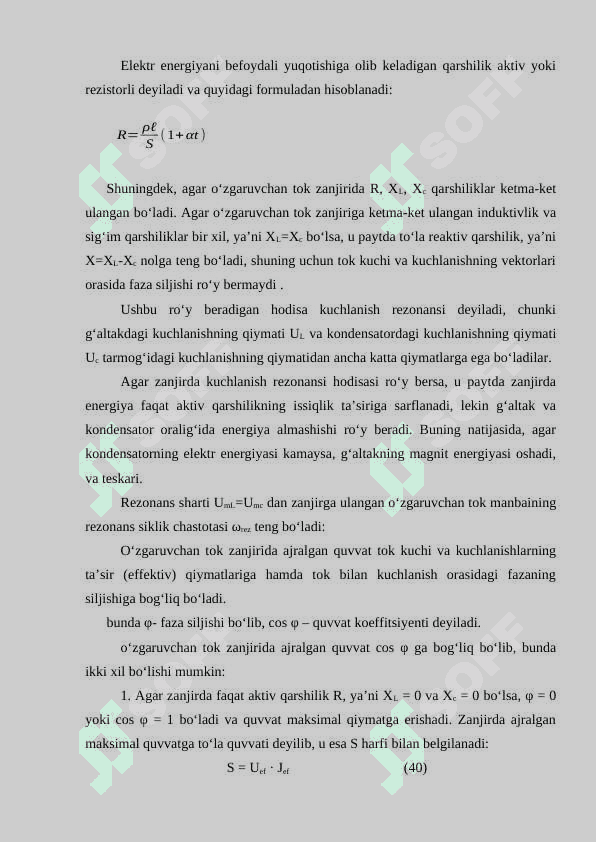 O‘zgaruvchan elektr toki elektr mashinalari 4